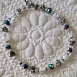 New Handcrafted Glass Bead Bracelets