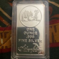 1 Oz .999 Silver Bar