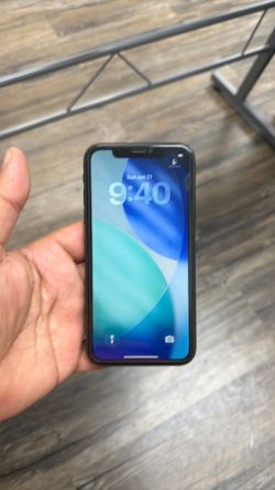 T-Mobile iPhone 11 black 64GB fair shape