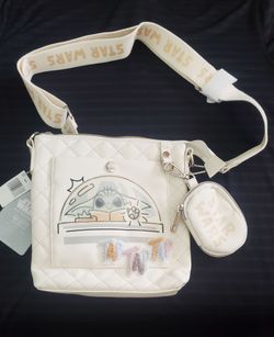The Mandalorian & Grogru are Here! - Cross Body Bag, New