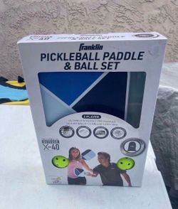 Franklin Sports 2-Player Pickleball Paddle Set - (2) Fiberglass