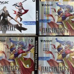 Final Fantasy Magic Gathering Bundle And Collector Booster