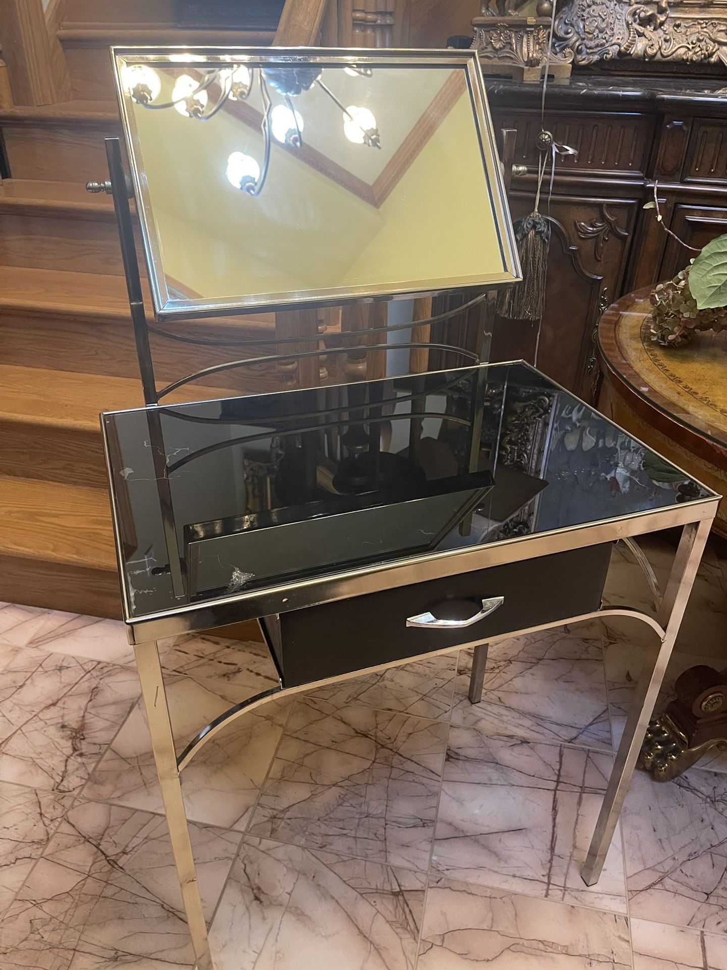 Mid Century Vanity Desk