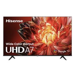 Hisense 2024 65" 4K UHD Smart Google TV - 65A7N