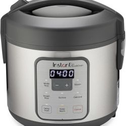 Instant Pot Zest 8 Cup One Touch Rice Cooker, From the Makers of Instant Pot, Steamer, Cooks Rice, Grains, Quinoa and Oatmeal, 8-cup cooked/4-cup unco