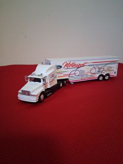 Ford Motorsport Die-Cast Semi Truck Trailer