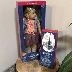 American Girl Tenney grant with Guitar