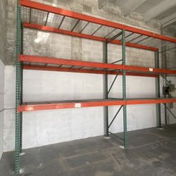 2 12ft Pallet Rack Sections 
