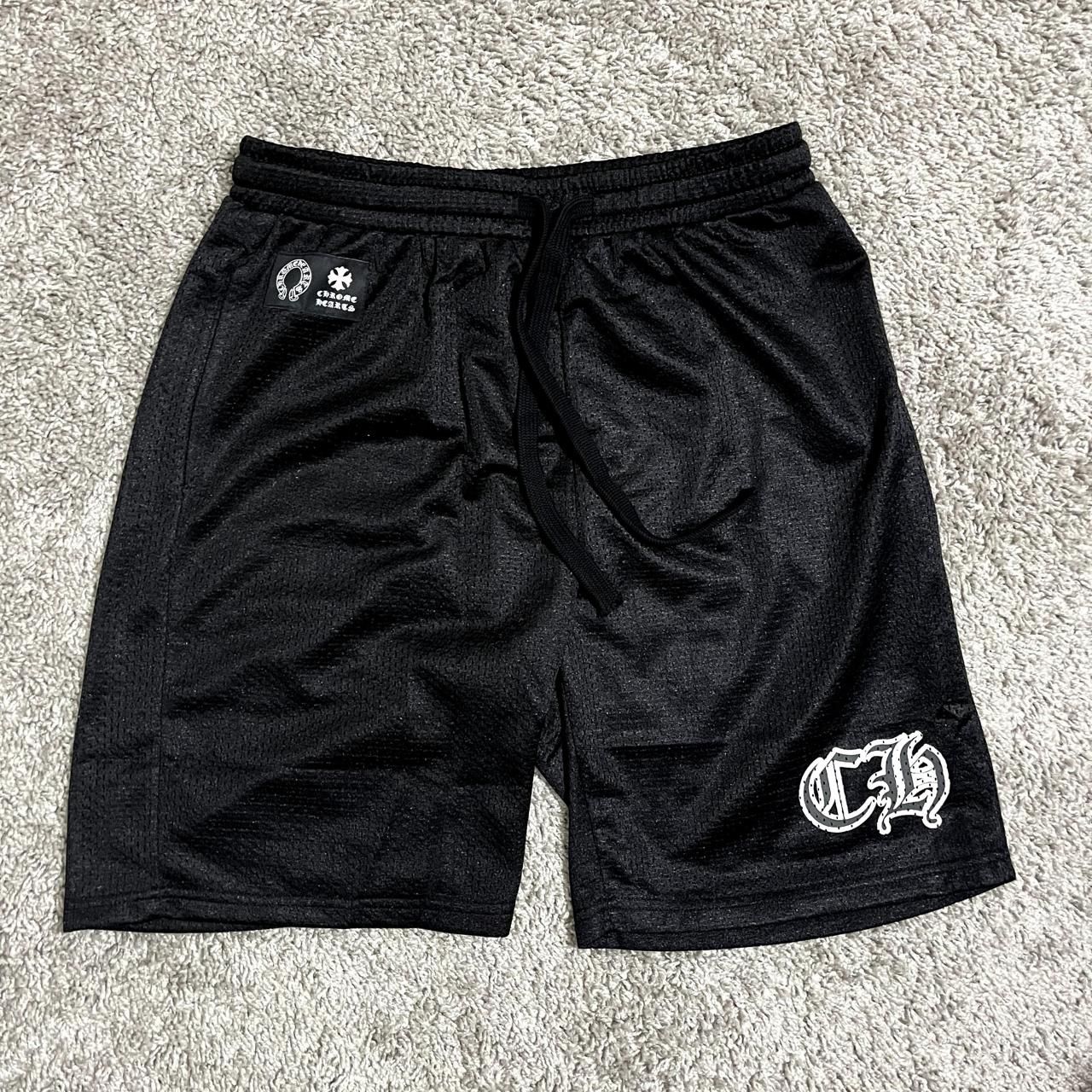 Chrome Hearts Men's Black Shorts
