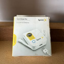 Sprint Travel Charger Plus Dual USB Wall Charger