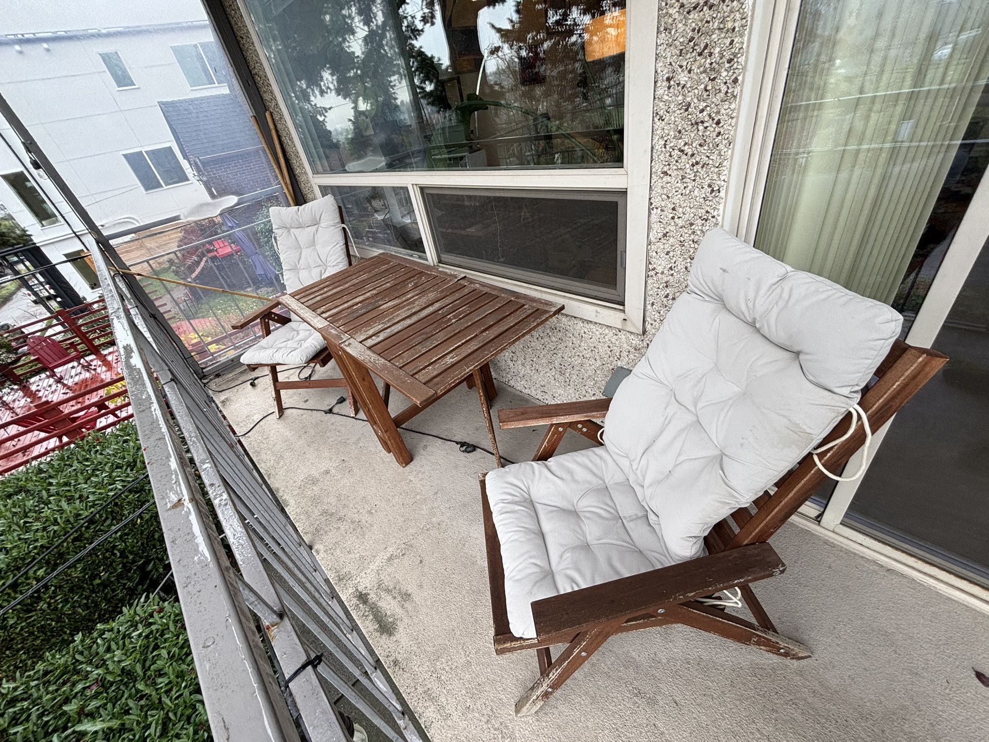 Teak Outdoor Patio Table And Chairs