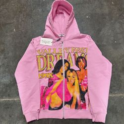 Vale “Destiny’s Child” Pink Zip Up Hoodie 💕