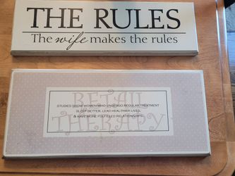 New household plaques