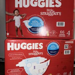 Huggies 66 diapers 