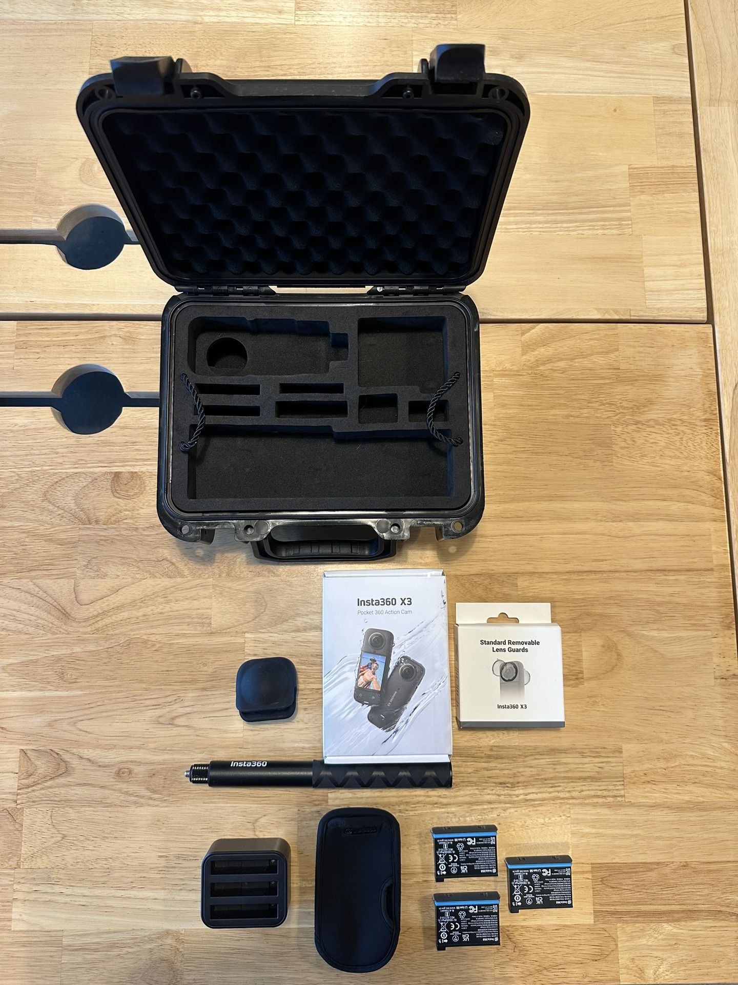 New Insta360 X3 + Extra Equipment and Accessories