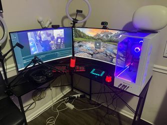 Gaming PC set up