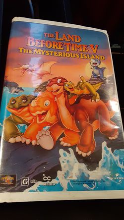 The Land Before Time vhs tape