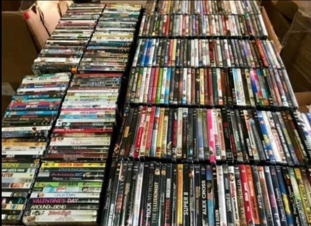 Movies dvd's all on good condition