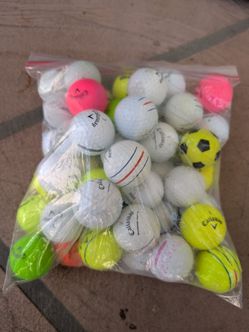 Callaway Golf Balls used, bag of 50