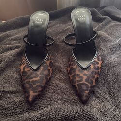 Cheetah Print High Heels size 8
