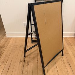 3 Sandwich Board Signs 