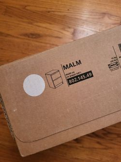 Ikea Malm 2-drawer chest / bedside table