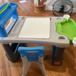 Step2 Toddler/ Kid’s Art Master Deluxe desk with Chair 