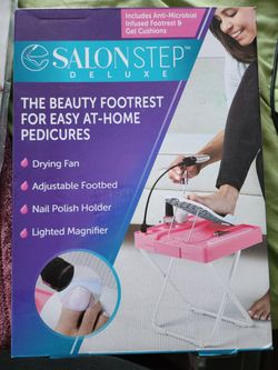 Professional Salon Footrest At Home Pedicures