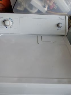 Whirlpool dryer $150 works great okay let's Sebastian