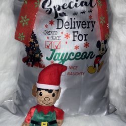 Personalized Santa Sacs