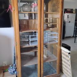 Glass Front Shelving