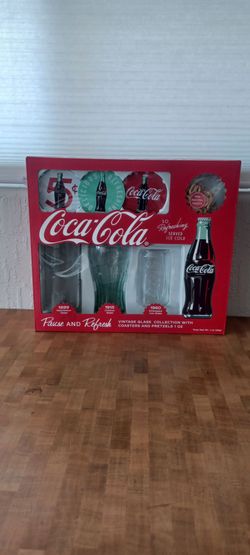 Coca Cola glass set