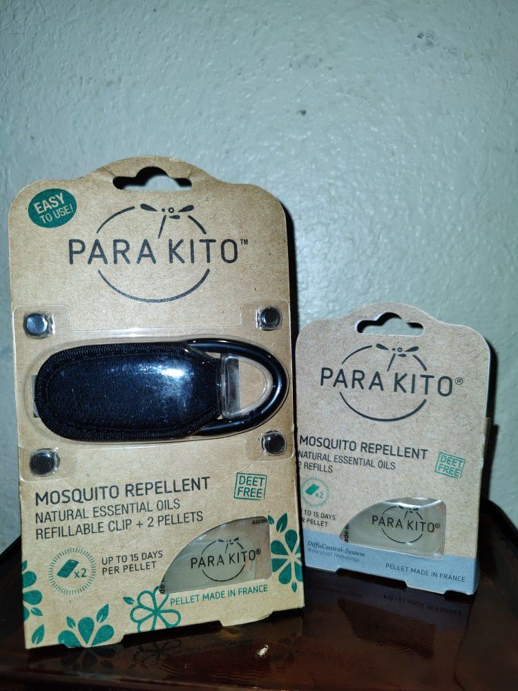 Brand NEW! 🦟   PARA KITO - Mosquito Repellent-Refillable Clip w/Refills (((PENDING PICK UP TODAY)))