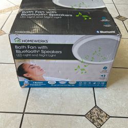 BATHROOM BLUETOOTH FAN