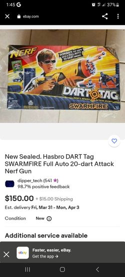 NERF Dart Tag Swarmfire

