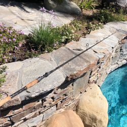 Custom GRAPHITE USA 7’6” 12-25lb line Spinning From Fishing Rod-Very Good Shape!!!