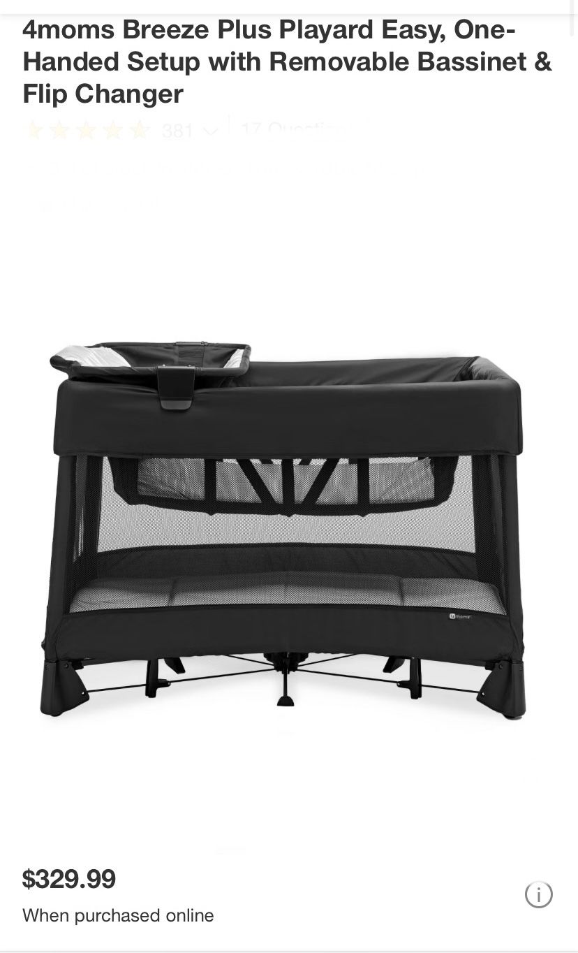 4moms Breeze Plus Playard 