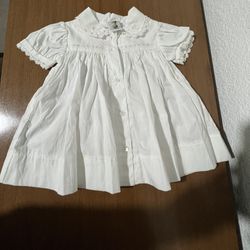Baby dress  Allie Wade size 6 -months  100% Cotton
