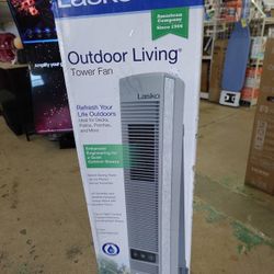 42″ Lasko Outdoor Living Oscillating Tower Fan