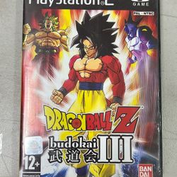Dragonballz Budokai 3 Play Station 2 Game 
