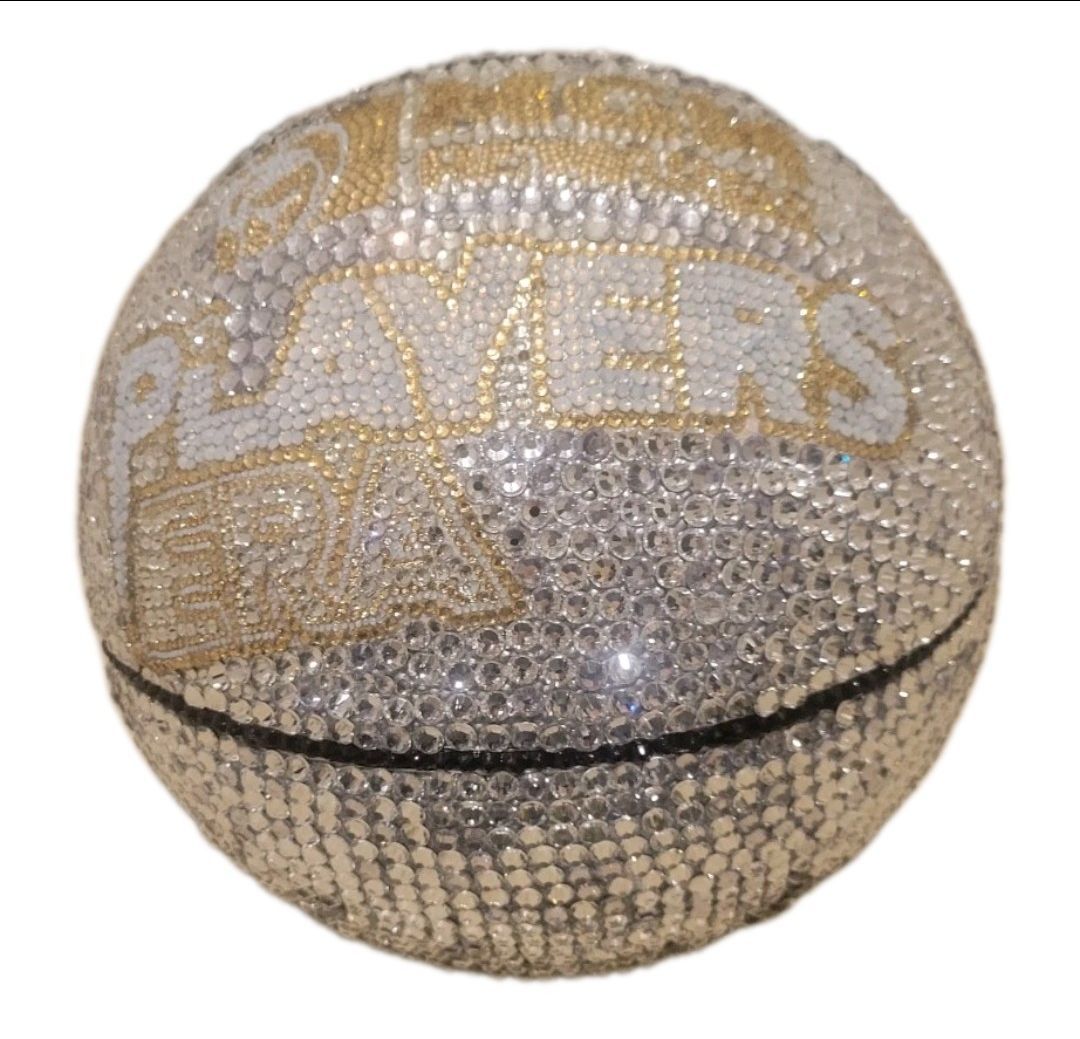 MGM Grand Rewards Players Era Promotional Bead Studded Full Size Basketball Rare