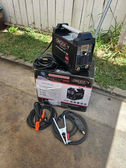 Ongevity 200-Amp 220V DC TIG/Stick Welder with Anti-Stick System