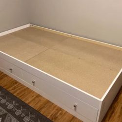 Twin Bed With 2 Drawers 