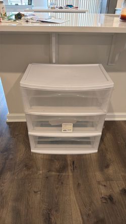 Brightroom 3-Drawer Plastic Storage Unit