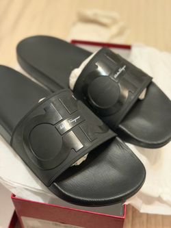 Brand new ferragamo slides