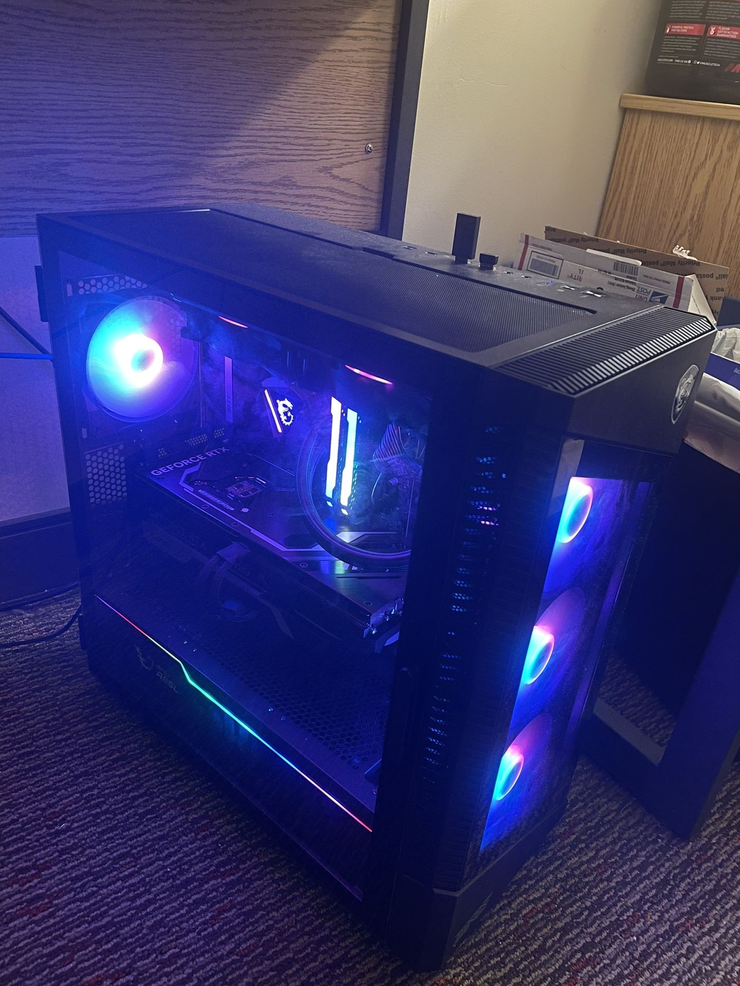 msi gaming pc -i5 13600kf + msi 4070ti - $1,999