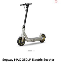 Segway MAX G30LP Electric Scooter