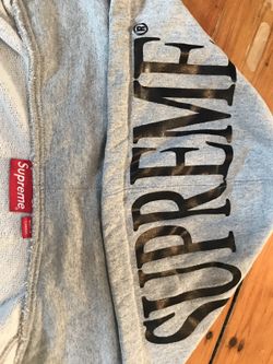 SUPREME Hood Foil Logo Zip Up for Sale in Somerville, MA - OfferUp