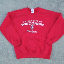 Vtg University of Wisconsin Badgers Sweatshirt