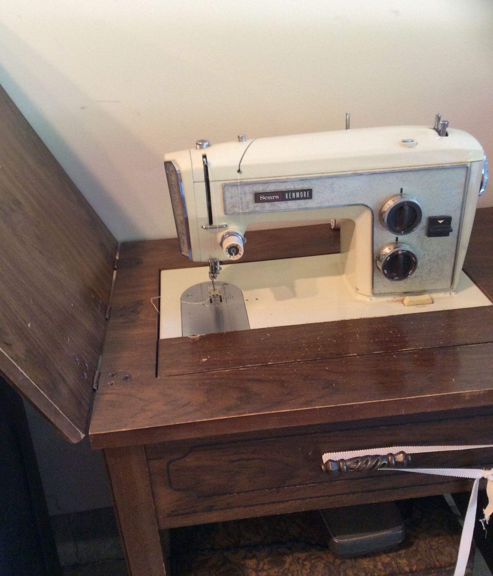 Vintage Sears Kenmore sewing machine